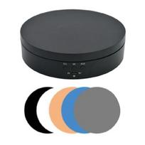 Electric Rotating Display Stand Shop Round Display Turntable 3 Speeds Adjustable juoda