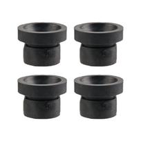 4X guminis variklio dangčio tarpiklis buferio tvirtinimo įvorės kamštis, skirtas Ford Focus 2 MK2 Galaxy CS Max Mondeo Mk4 4 variklio gaubtų tarpikliai black