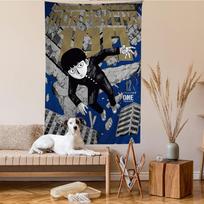 Mob Psycho 100 Anime Wall Tapestry  Vibrant Surreal Decor Banner Stylish Room Accent for Mob Psycho  Abstract Anime Aesthetic 74x94cm(29x37in)