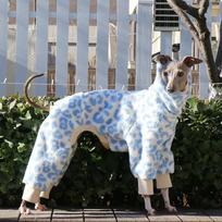 Plaušu vilnos šilti šunų drabužiai Whippet Italų kurtas Striukė Golfo apykaklė Vilnos pižama Kombinezonai vidutinio ir didelio dydžio šunims Drabužiai (as the picture,S) gray