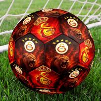 Galatasaray sporto klubo futbolo kamuolys, dydis 5, mašininio siuvimo, treniruotėms ir varžyboms patalpoje/lauke, futbolo aksesuaras