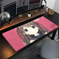 Neurosama Mouse Pad Anime game mause pads cs lol XXL Home HD Computer Desk Mats Carpet Gamer Office Laptop Soft Desktop X 800x400x2mm gray