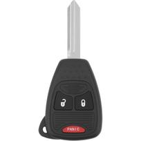 Key Fob for 04-09 Dodge Durango/ 05-11 Dakota/ 06-09 Ram/ 08-14 Avenger/ 07-12 Caliber Nitro/ 06-17 Wrangler/ 07-16 Compass Patriot/ 06-10 PT Cruiser OHT692713AA white