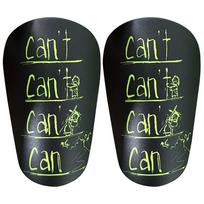 Mini Shin Pads Training Leg Guard Shock Absorbing Football Training Shin Guards Anti Slip Ultralight for Sports Training 8x5cm juoda