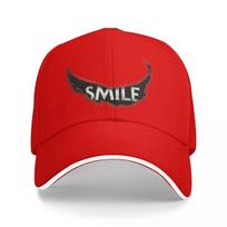 Why Me Death Stranding Baseball Caps Sun  Unisex Women Hats One Size red