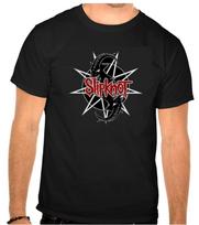 Slipknot Rock Music Logo Black Unisex T-Shirt XXXL beige