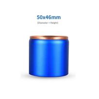 1Pc Solid Empty Tea Tin Can Household Tea Sealed Jar Portable Travel Small Tea Box Metal Storage Can A7