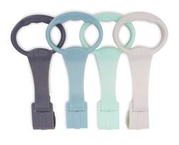 Baby Crib & Playpen Standing Pull-Up Rings Green 4-Pack