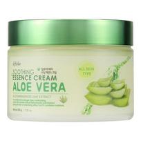 Esfolio Aloe Vera Soothing Essence Large Size Cream, Moisture, Soothing, For Inner Dryness, 200g, 1 pcs beige
