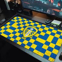 Leeds United Mouse Pad Large Gaming Table Cushion Non-slip Laptop Tablet Big Mousepad XXL Mat Mini PC Playmat With Lock edge_xia 30cmx60cm(11.8x23.6inch) blue