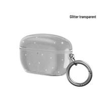 Sony WF-1000XM5 Protective TPU Shockproof Earbud Case Sony WF-1000XM4 skaidri juoda spalva