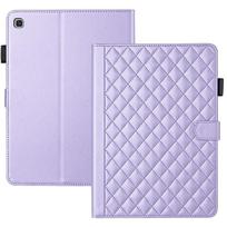 Compatible with Samsung Galaxy Tab S9 FE/S9+ Case, Tab A9/A9+ Slim Kickstand Cover with Card Slot, Shockproof Protective Shell Samsung Galaxy Tab S9FE (12.4-inch) violetinė