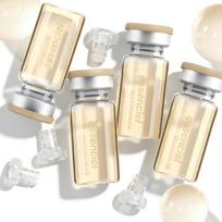 Potencel Proteoglikanų Odos Stiprintuvas Ampulės Papildymas (4 x 3 ml + 4 x Mikroadatos + Atidarytuvas) beige