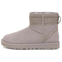 UGG CLASSIC MINI Snow Boots Women's Gray Sneakers 1170710-CPF 38 pilka spalva
