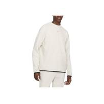 Nike Sportswear Tech Fleece Crew Neck Casual Simple Long Sleeve Sweatshirt Men sweatshirt DA0399-100 L white