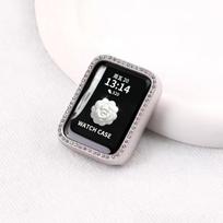 Bling PC Hollow Case Cover For Xiaomi Mi Band 9 Pro 8 Pro Smart Watch Diamond Crystal Bumper Protective Cover Shell Accessorie Xiaomi Mi Band 9 Pro black