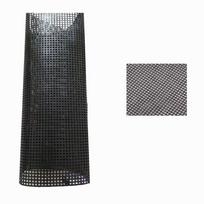 Pasidaryk pats plastikinio maišelio tinklinis tinklelis Patvarus 33x50CM drobės maišelio lakštai Juoda Balta Akrilo siūlų rankdarbiai Mezgimas gray