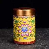 NLSLASI Jingdezhen Handmade Tea jar ceramic tea cans Travel convenience sealed can spices Powder ointment can Storage Tanks