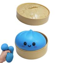 Colorful Dumpling Squishy Stress Balls Reusable Slow Rebound Decompression Toys Dough Ball Home Decoration Gifts beige