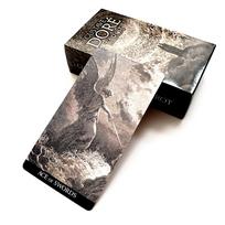 Gustave Dore Tarot Card with Paper Instruction Manual Family Party Entertainment Board Games Witch Divination Game Oracle Decks gray