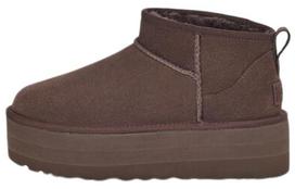 UGG Classic Ultra Mini Platform Boot Burnt Cedar Women's 1135092-BCDR 41 black