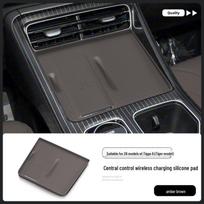 Tiggo 8 & Tiger Model Wireless Charger Non-Slip Silicone Mat: Center Console Protection Accessory black