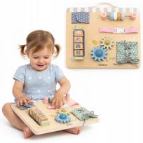Montessori manipuliacinė lenta vaikams Mamabrum MAM295, 30 × 24 cm