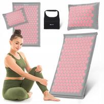 Akupresūros kilimėlio rinkinys HyperMotion HYP41 ACU MAT PINK, 40 × 30 cm