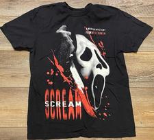 Scream 1996 - Movie Rare  Graphic Tee T-Shirt  Top Mens T-Shirt Tee Top Unisex S white