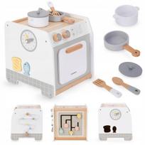 Medinė vaikiška virtuvėlė Mamabrum MAM118 KITCHEN BOX