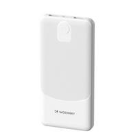 Išorinė baterija Wozinsky Wpower WPBBK-3, 10000 mAh, 2 USB-A jungtys, 145,5 × 69,5 × 15,8 mm