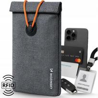 Wozinsky RFID signalą blokuojantis dėklas telefonui ir kortelėms, 21,5 × 12 cm