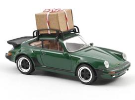 Norev Porsche 911 930 Turbo 1978 Green Christmas NOREV JET CAR Christmas 1/43 [Used] žalia