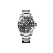Longines Conquest Diver Automatic Mechanical Movement Date Display Business Watch Men watches Gray L3.782.4.76.6 Regular Watch Box,Gray Dial gray