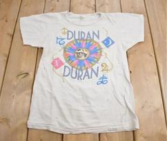 Vintage 1984 Duran Duran Music Band Gift For Fans White S to 5XL Shirt S beige