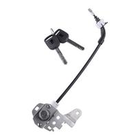 Kairės vairuotojo pusės durų spynos cilindro troselis Honda Civic 2006-2011 4 durų 72185-SNA-A01 72185SNAA01 Automobilio pakeitimo priedas 1 black
