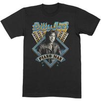 Billy Joel Unisex T-Shirt: Piano Man XXXXL gray