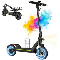 TODIMART D8 Suaugusiųjų Elektrinis Visureigis Motoroleris: 50 km nuotolis, 800 W variklis, 48 V 13 Ah/18,2 Ah baterija, dviguba pakaba, Bluetooth programėlė. D6-48V 13ah