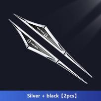 2 vnt. Metalinis „Volvo“ logotipas Automobilio sparno šoninis sparnas Emblema Ženklelis Lipdukas „VOLVO XC60 XC90 S60 S90 XC40 V90 S40 V40 XC70 C30 C70 S80 NX8“ white