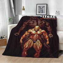 Ronnie C-Coleman Kūno sudėjimo Fitneso Flanelinis pledas Minkštas metamas pledas Menas Namų Dekoras Miegamojo Lova Sofa Iškylos Ventiliatorių Dovanos 100cmx150cm