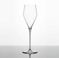 Luxurious Handmade Crystal Champagne Flutes – Ultra-thin, Thin-Stemmed Red and Sparkling Wine Glasses. black