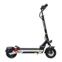 Kukirin Lightweight Electric Scooter 800W, 48V 18.2Ah, 45km/h, Dual Suspension, Disc Brakes, 8-Light System, 10  Tires Comuuter E-Scooter M4Max: 800W 48V18.2Ah balta