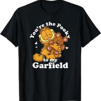 Garfield Valentine's Day You're The Pooky To My Garfield T-Shirt S juoda