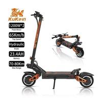 Trottinette Électrique KuKirin G3 Pro - 65 km/h, 80 km Autonomie, Double Moteur, IP54, Freins à Huile, Pneus Tout-Terrain juoda