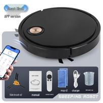 LiLang P8 Smart Robot Vacuum Cleaner juoda