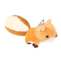 Mielas ir Mielas Didelės Uodegos Voverės Pakabukas Pliušinis Žaislas Mažos Voverės Lėlė Animacinis Maišelio Pakabukas Raktų Pakabukas Lėlė one size orange