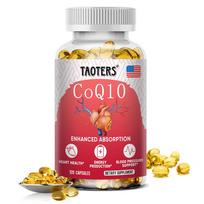 Coenzyme Q10 Complex Capsules Protect Heart Health 120 Capsules 120 capsules white