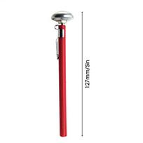 0-100 Degrees Stainless Steel Soil Thermometer Stem Read Dial Display Celsius Range For Ground Compost Garden Supplies raudona