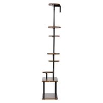 Plant Stand Indoor with Grow Lights, 157.5cm Tall 8-Tier Lighted Plant Shelf, Metal Corner Plants Holder, 3 Timer & 10 Brightness, Tree-Shaped Flower