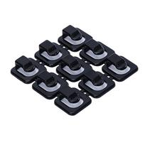 18Pcs Cable Cord Organizer Clips Self Adhesive Wire Management for Desk Cables Adjustable Cord Clips for Home Office juoda